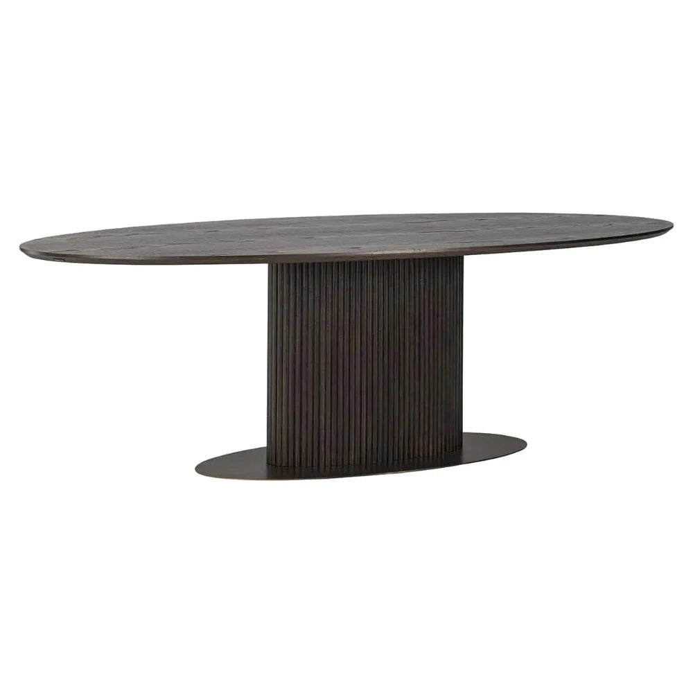 Lux Oval Table available in 2 sizes-Renaissance Design Studio