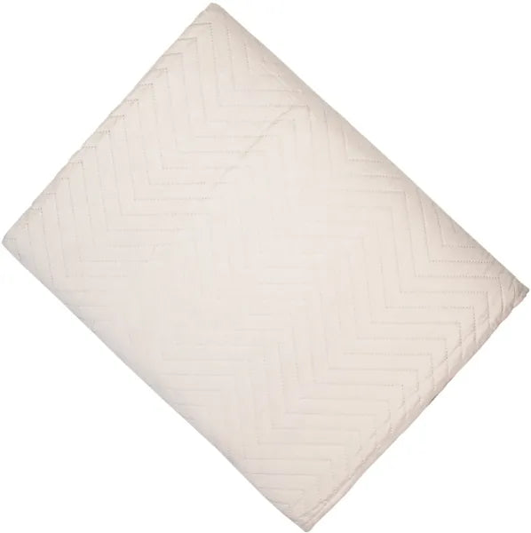 Malini Amelle Large Ivory Throw. SALE PRICE-Bedding-Renaissance Design Studio