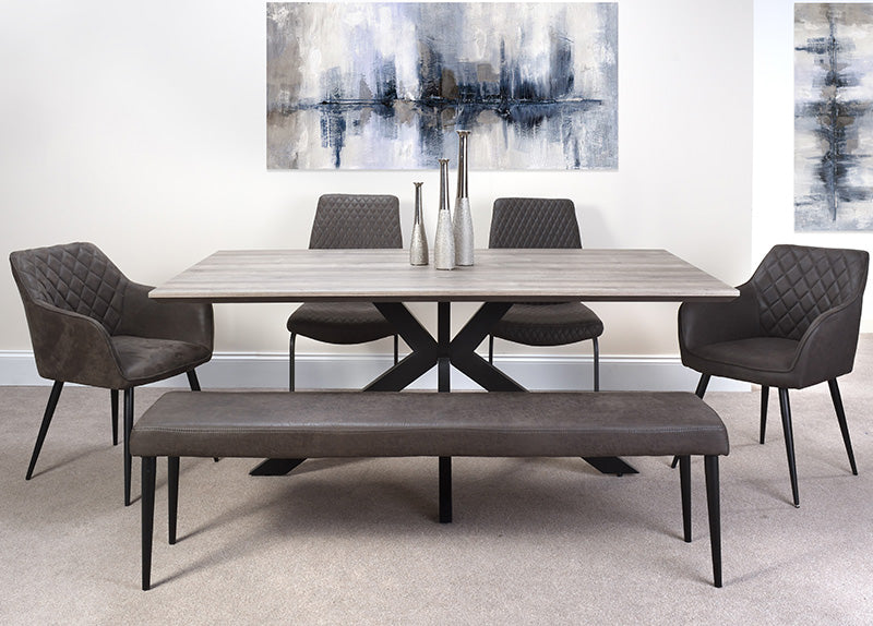 Manchester Extending rectangle Value Dining Table-Renaissance Design Studio