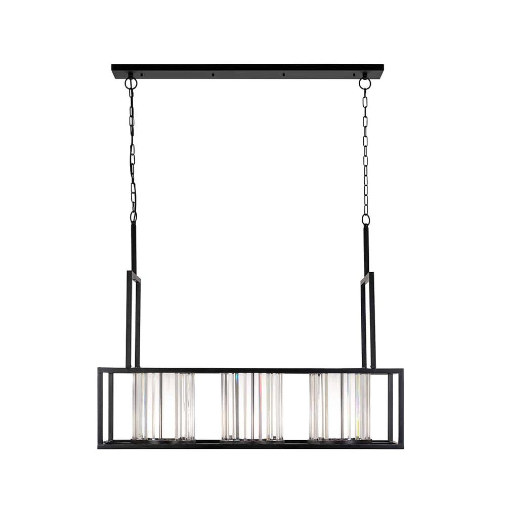 Manhattan Black Hanging Candle Pendant Light-Renaissance Design Studio