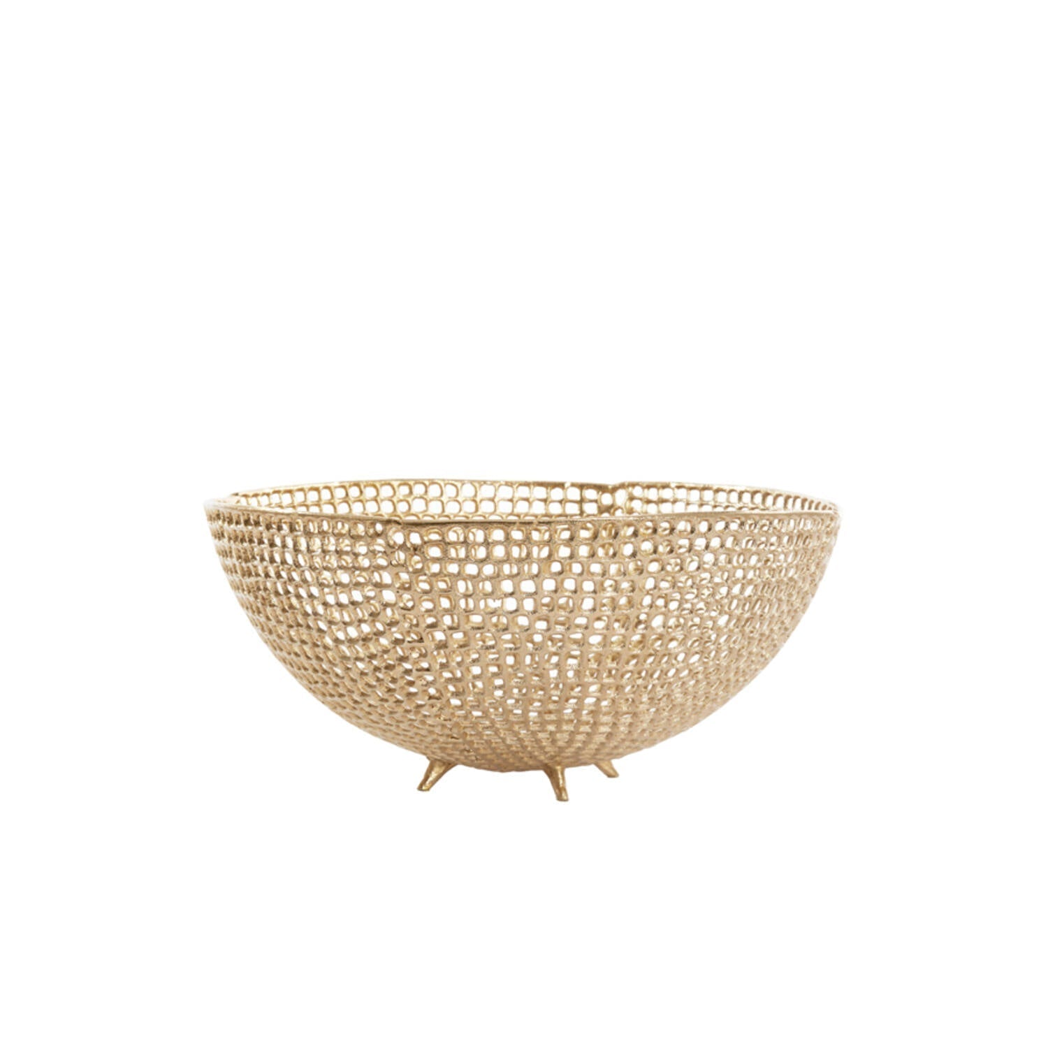 Margo Antique Gold Bowl-Renaissance Design Studio