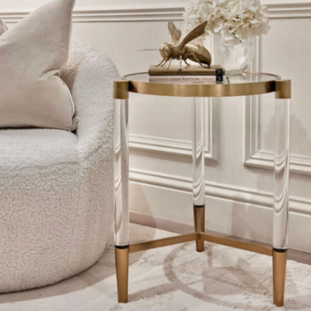 Marietta Round Side Table Reduced Clearance Set of 2 Instore only-Renaissance Design Studio