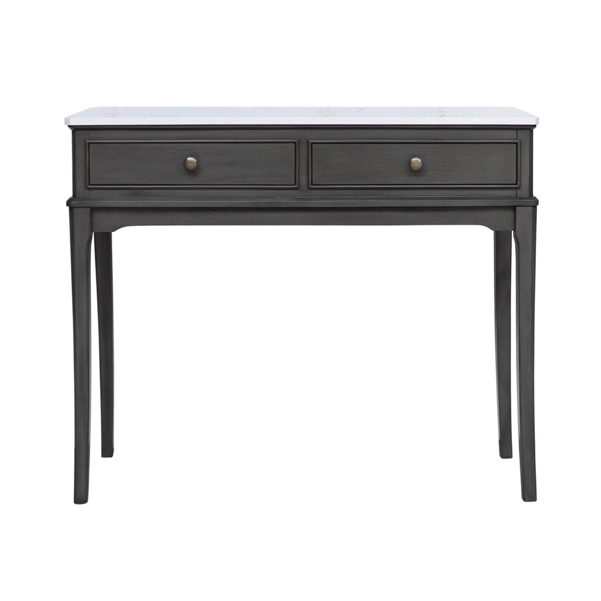 Marilyn Dressing Console Table – Marble Top-Renaissance Design Studio