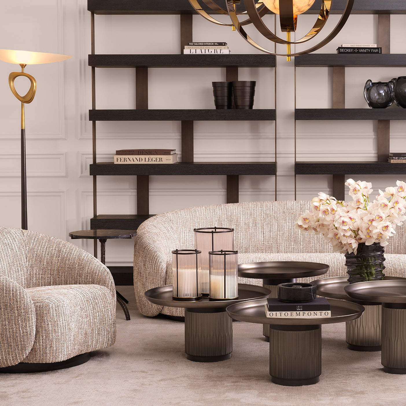 Mayson hurricane Bronze Highlight finish by Eichholtz-Renaissance Design Studio