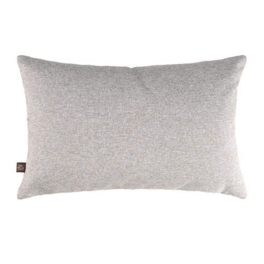 Maze Cushion Silver designer cushions feather filled-Chair & Sofa Cushions-Renaissance Design Studio