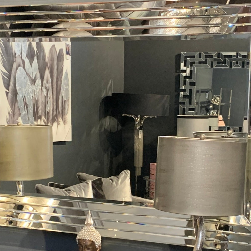 Medina Stepped Mirror  120 x 80 cm reduced save 80. Last one for sale !