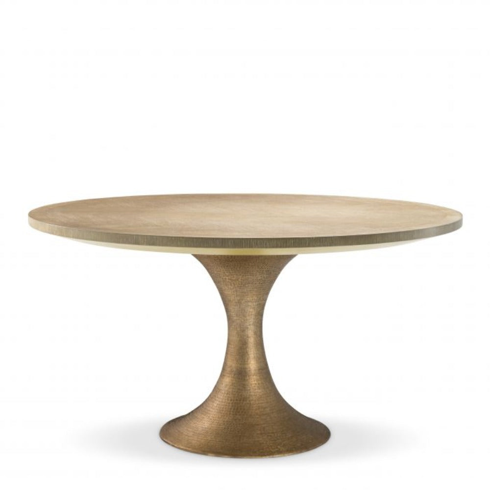 Melchior Round Dining Table by Eichholtz-Dining Table-Renaissance Design Studio