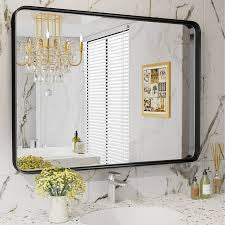 Metal Framed Contemporary Mirrors 101 x50cm - Reduced To Clear-Renaissance Design Studio