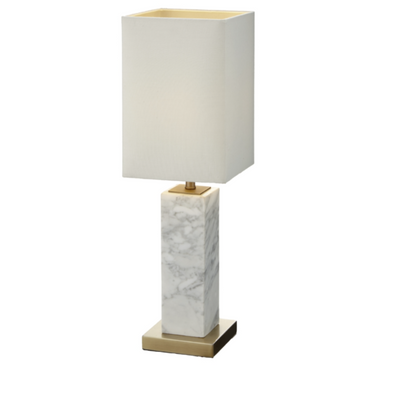 Micaela White Marble Table Lamp SPECIAL offer