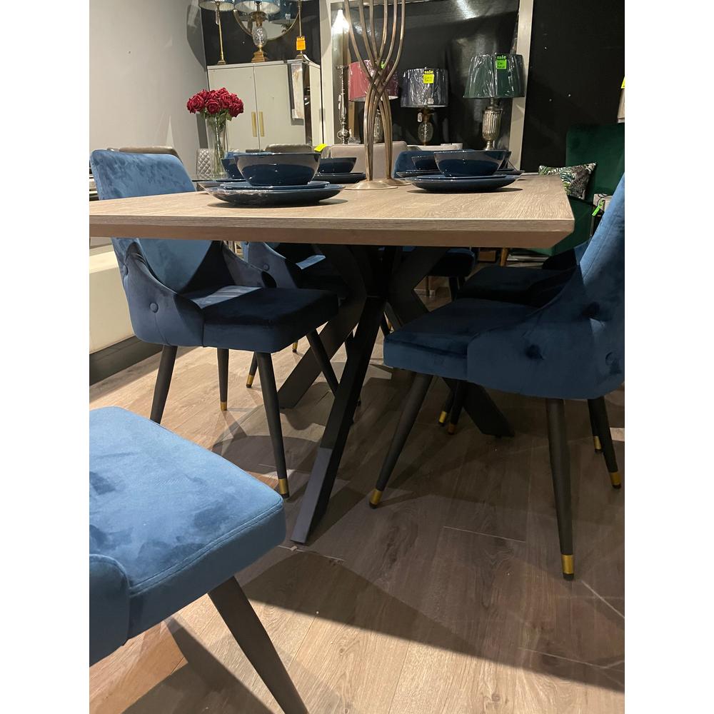 Mirabeau Rectangle Extending Dining Table 140cm - 180cm-Renaissance Design Studio