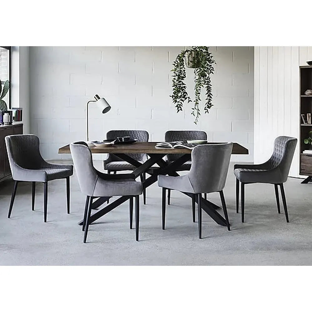 Mirabeau Rectangle Extending Dining Table 140cm - 180cm-Renaissance Design Studio