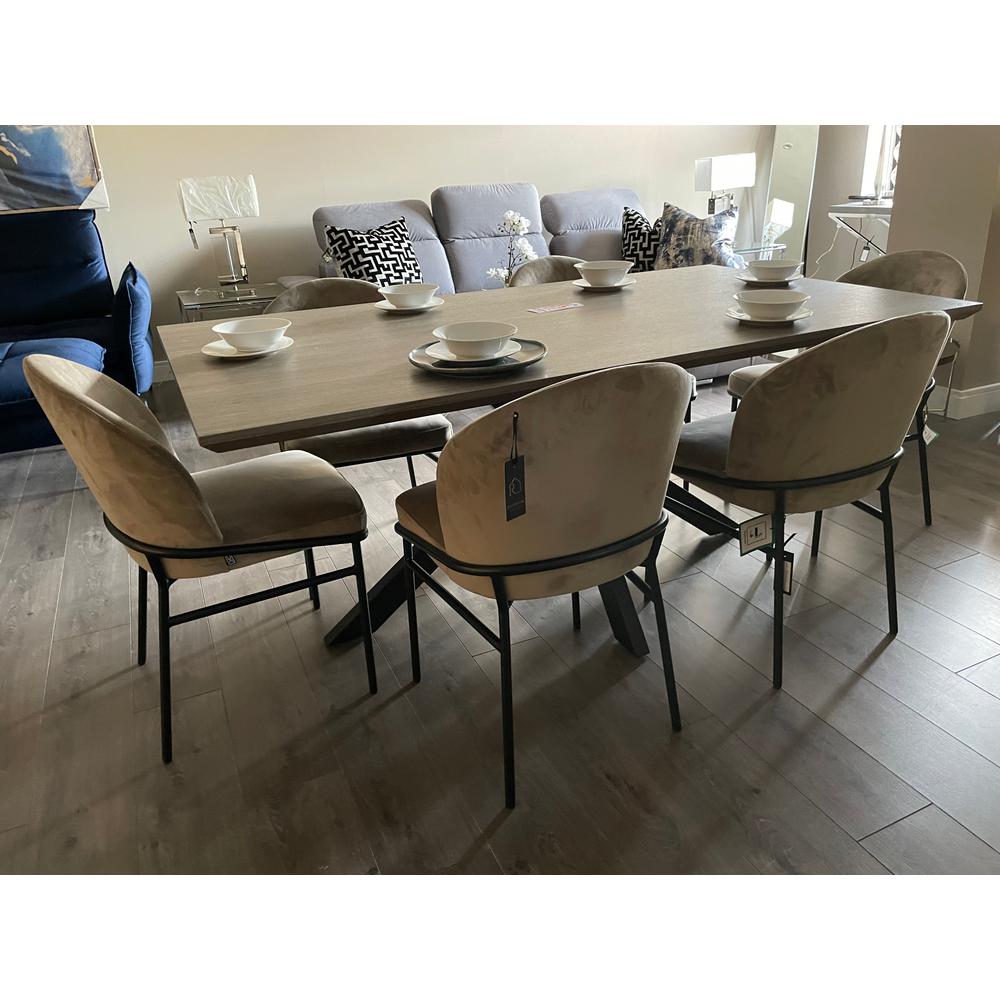 Mirabeau Rectangle Extending Dining Table 140cm - 180cm-Renaissance Design Studio