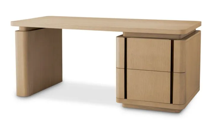 Modesto Desk Large Oak by Eichholtz-Renaissance Design Studio