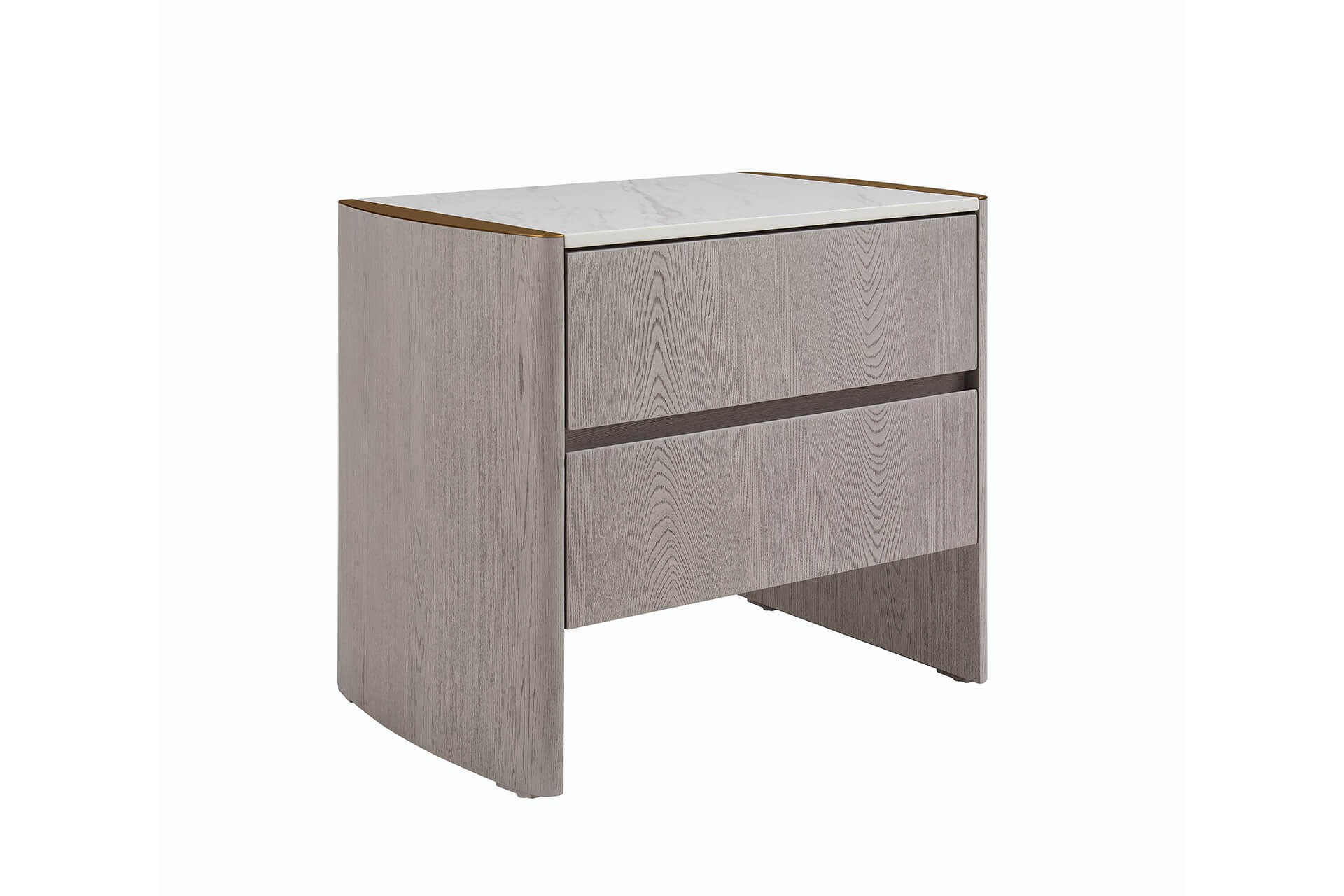 Mondi 2 Drawer Bedside Locker-Renaissance Design Studio
