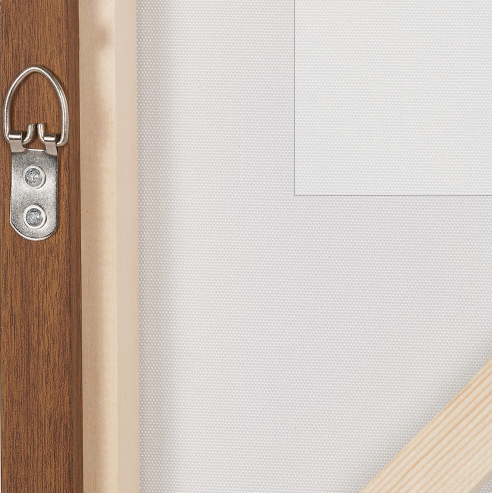 Monochrome Square Abstract Canvas-wall art-Renaissance Design Studio