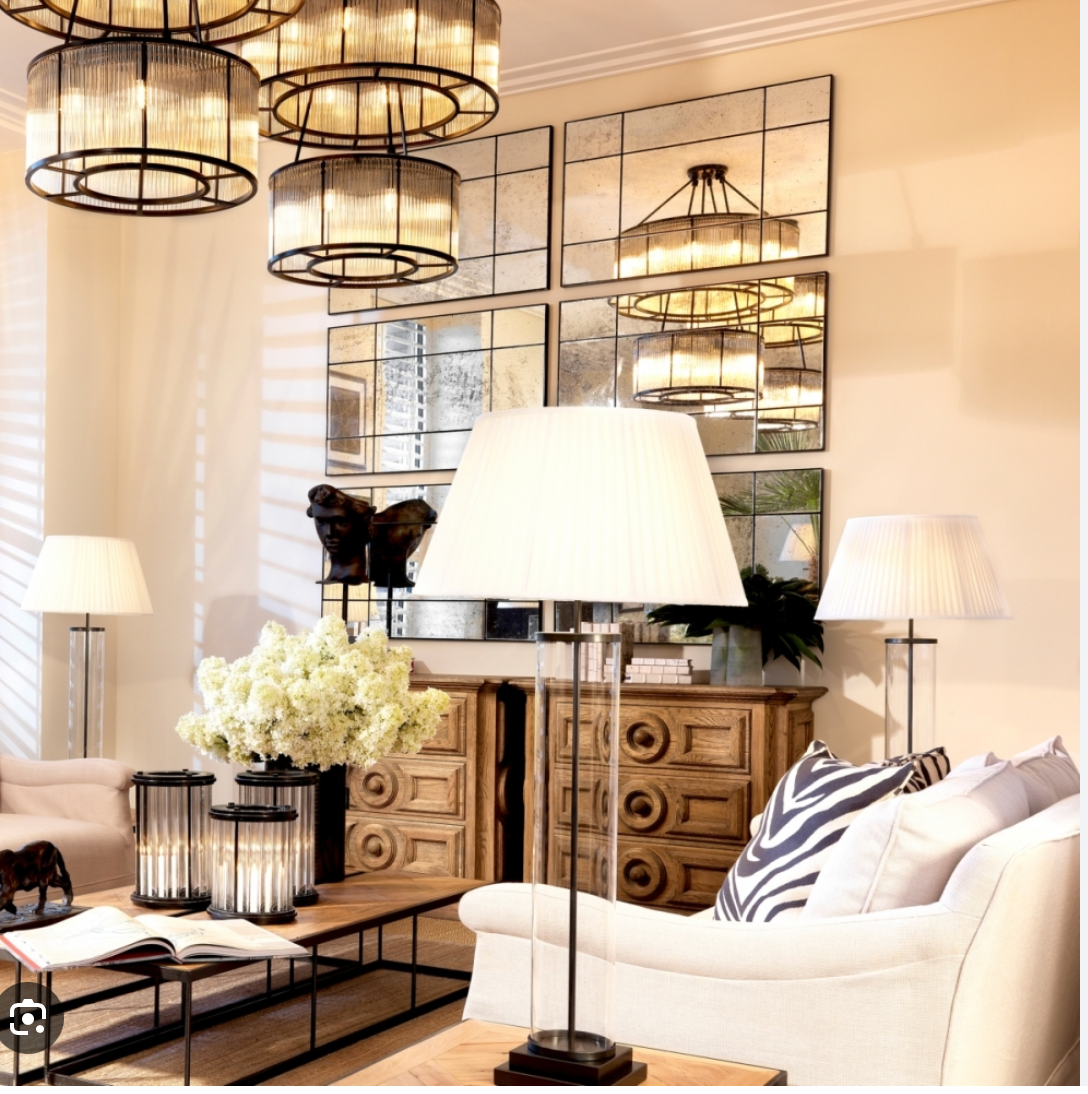 Mountbatten Mirror by Eichholtz reduced by 50% ex showroom Instore purchase-mirror-Renaissance Design Studio