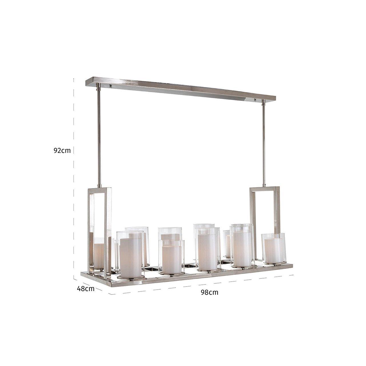 Naiela Pendant Hanging 14 Candle Lamp-Renaissance Design Studio