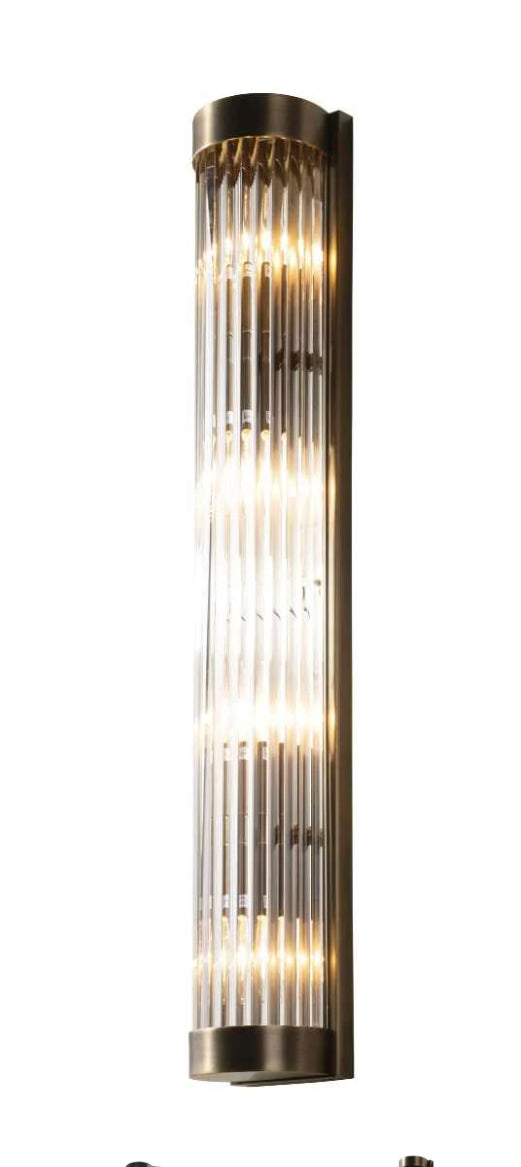 Naples Brass Wall Light-Wall Light-Renaissance Design Studio