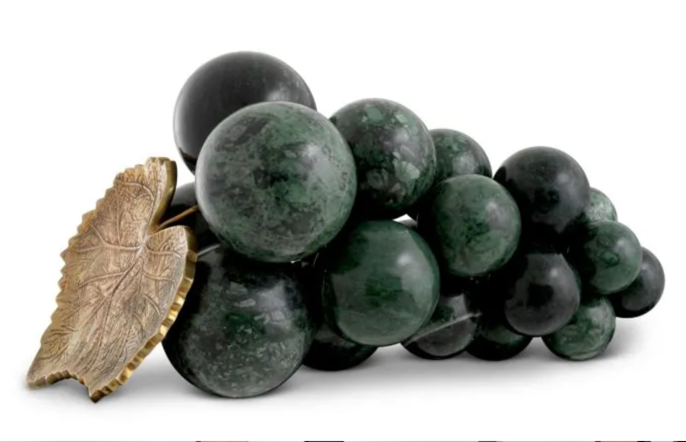 Object Vintage Grapes Green or red ex showroom-Renaissance Design Studio