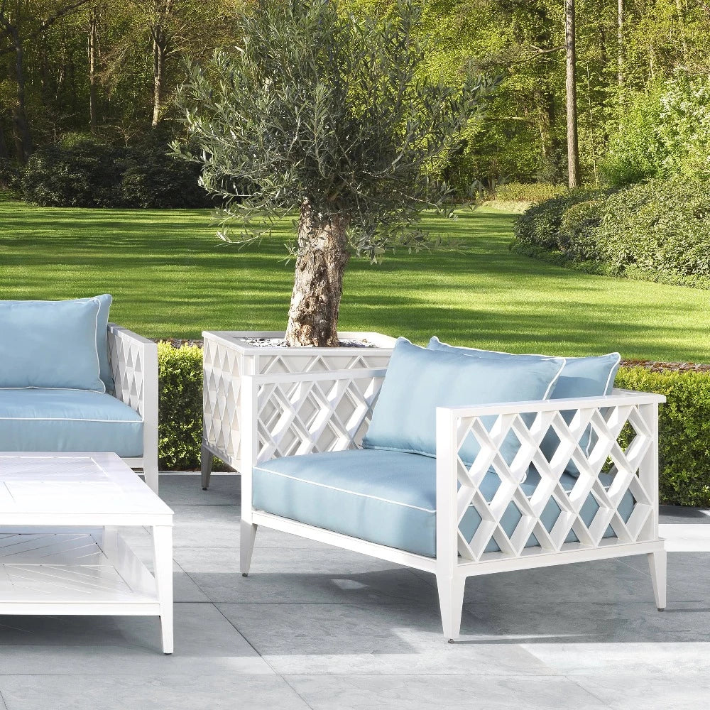 Ocean Club armchair for your perfect garden setting by Eichholtz-Renaissance Design Studio