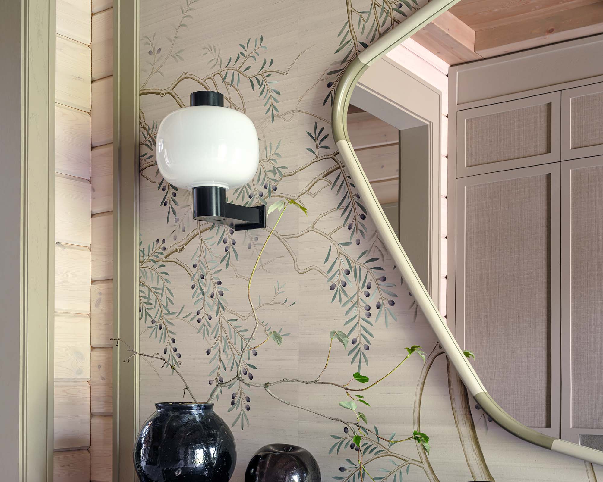 Olive Grove Tuscan by Fromental-Designer wallpaper-Renaissance Design Studio