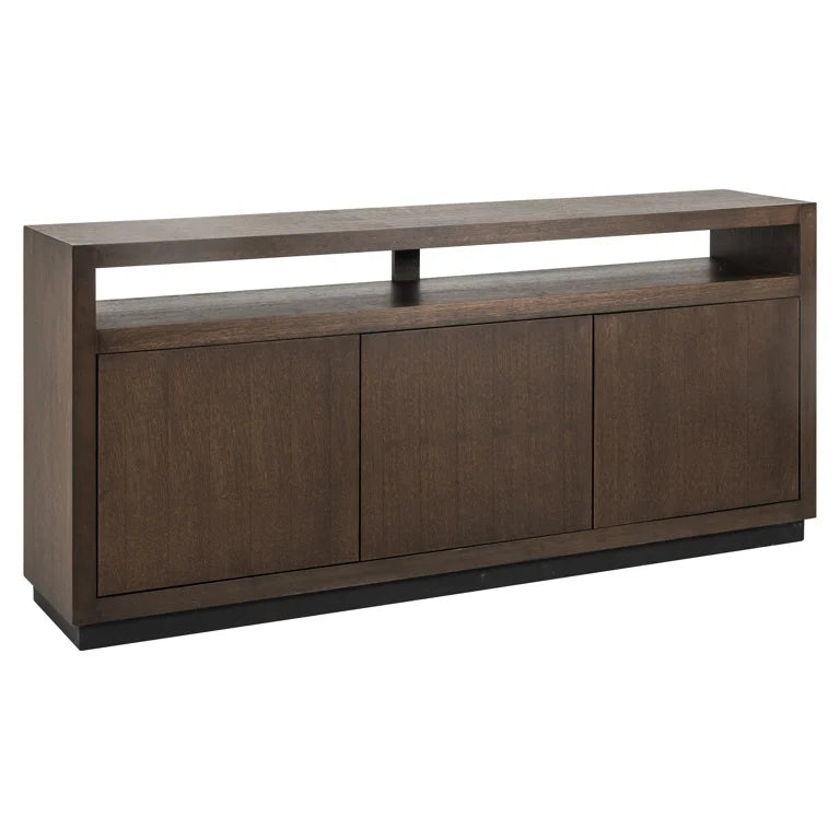 Ontario 190cm sideboard in Black or brown-Renaissance Design Studio