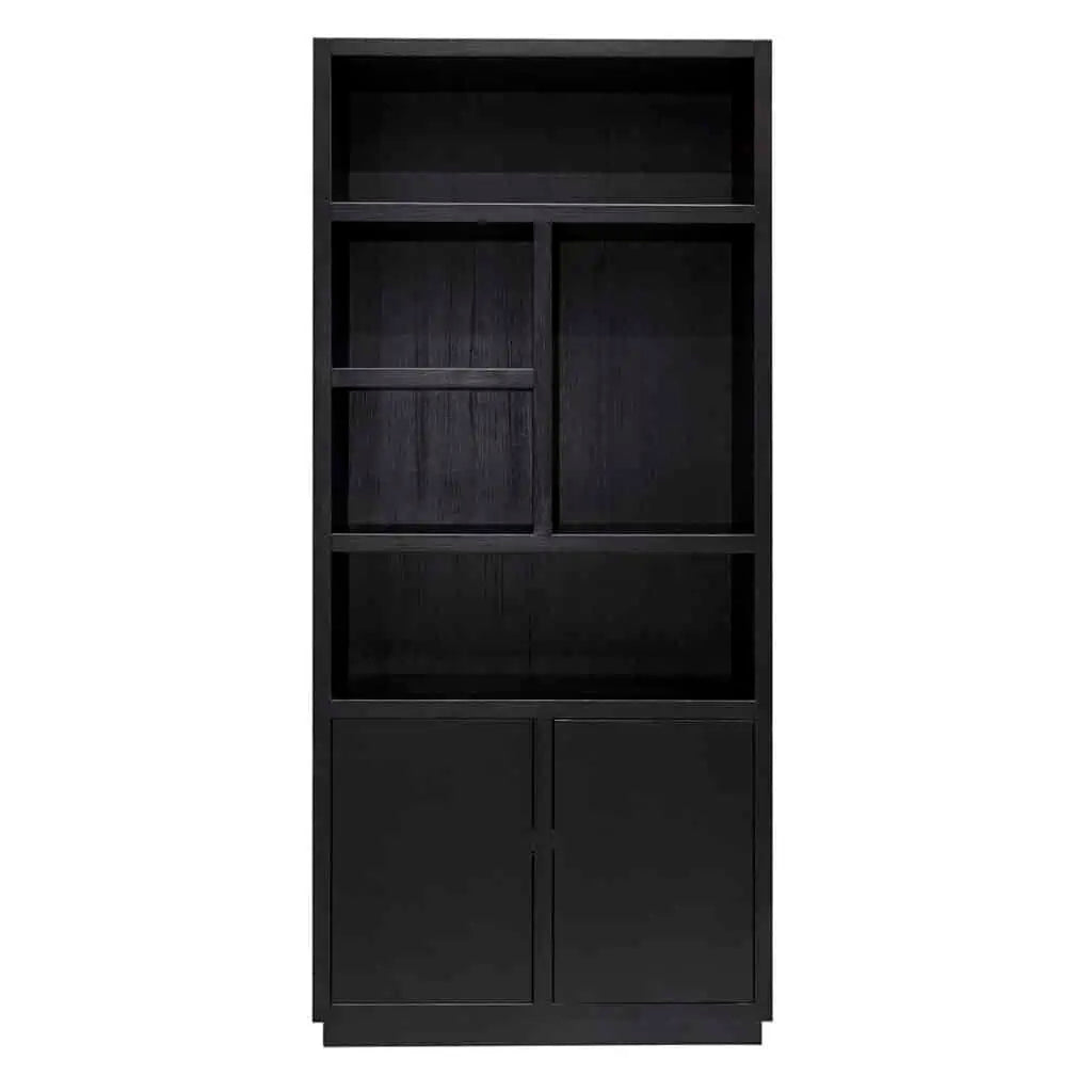 Ontario Wall Cabinet Black-Renaissance Design Studio
