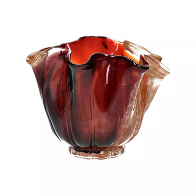 OONA vase glass DIA 27 x H 21 cm mix of colours