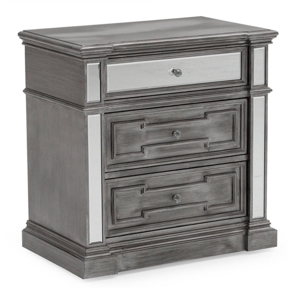 Oppenheim bedside cabinet-Renaissance Design Studio