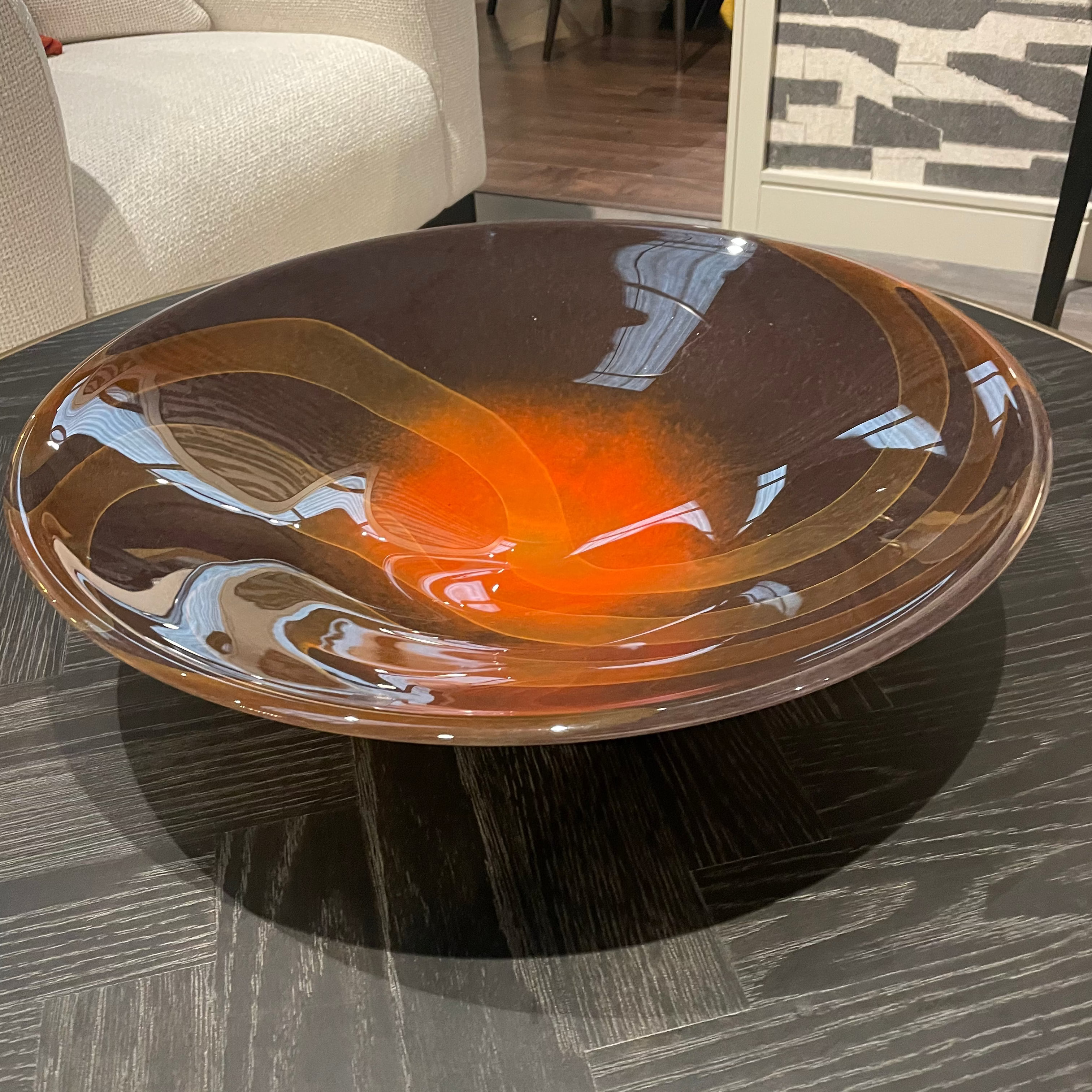 Oracle orange musti bowl Last one reduced ex display-Renaissance Design Studio