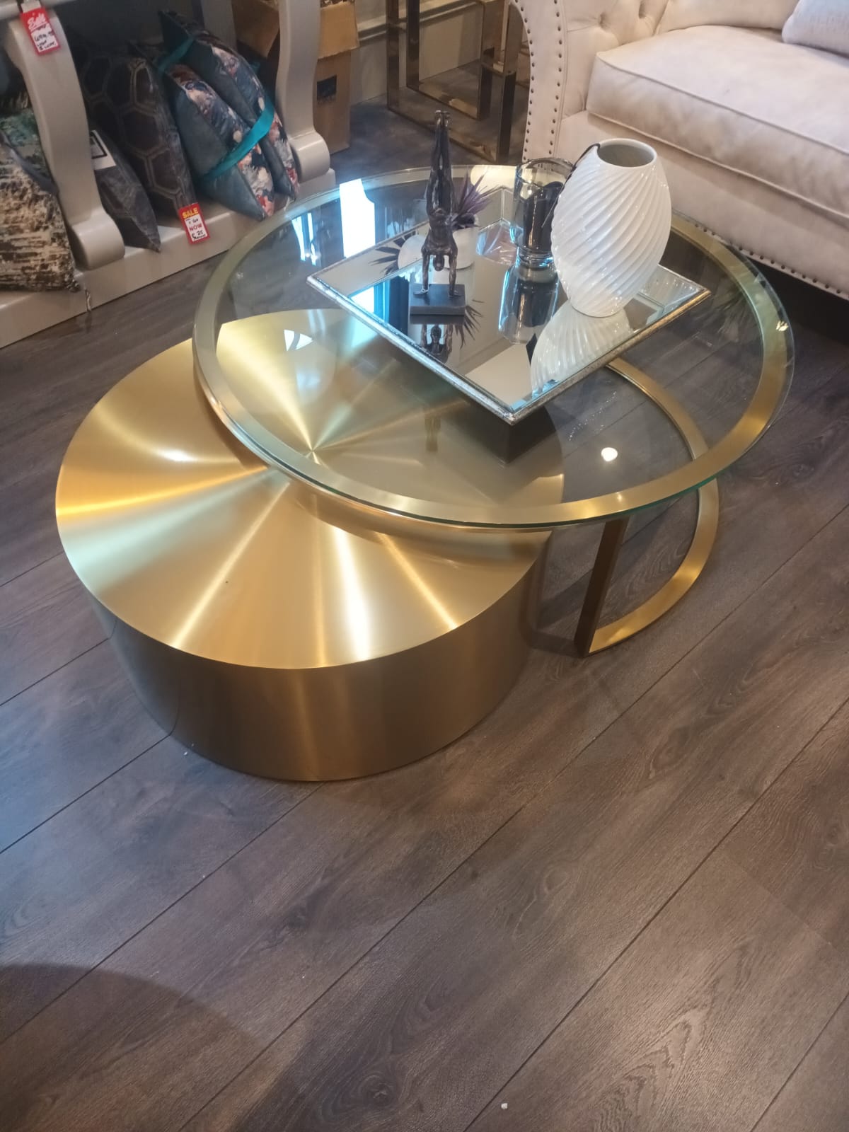 Orla Designer nest of coffee tables-Renaissance Design Studio