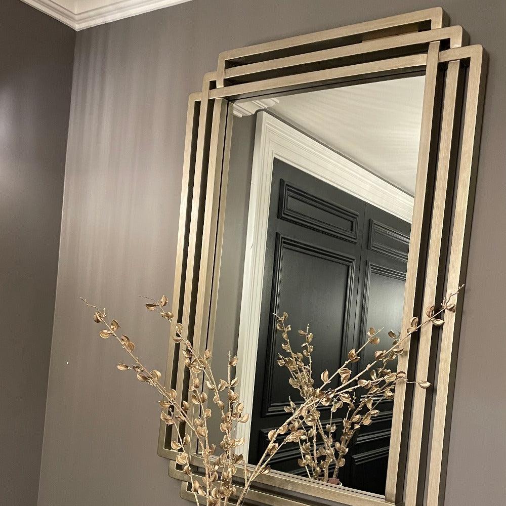 Oswin Triple Framed Mirror by RV ASTLEY special price-Renaissance Design Studio