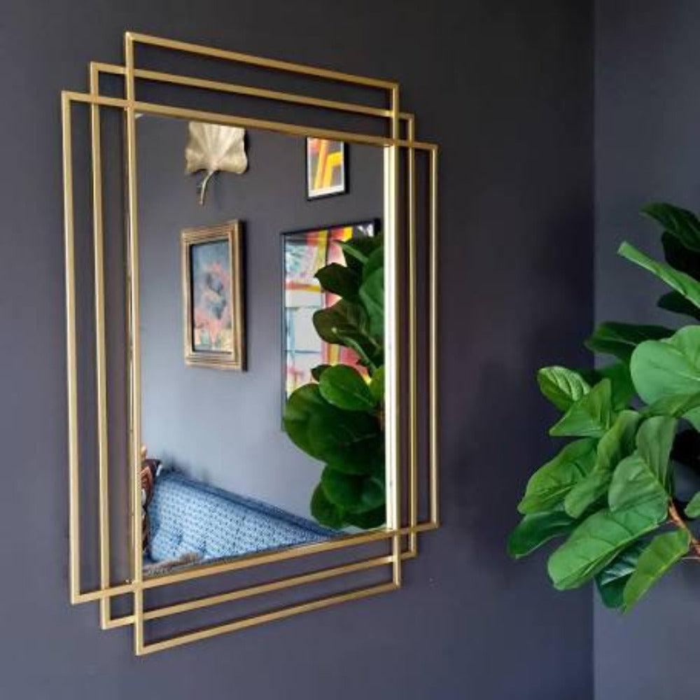 Oswin Triple Framed Mirror by RV ASTLEY special price-Renaissance Design Studio