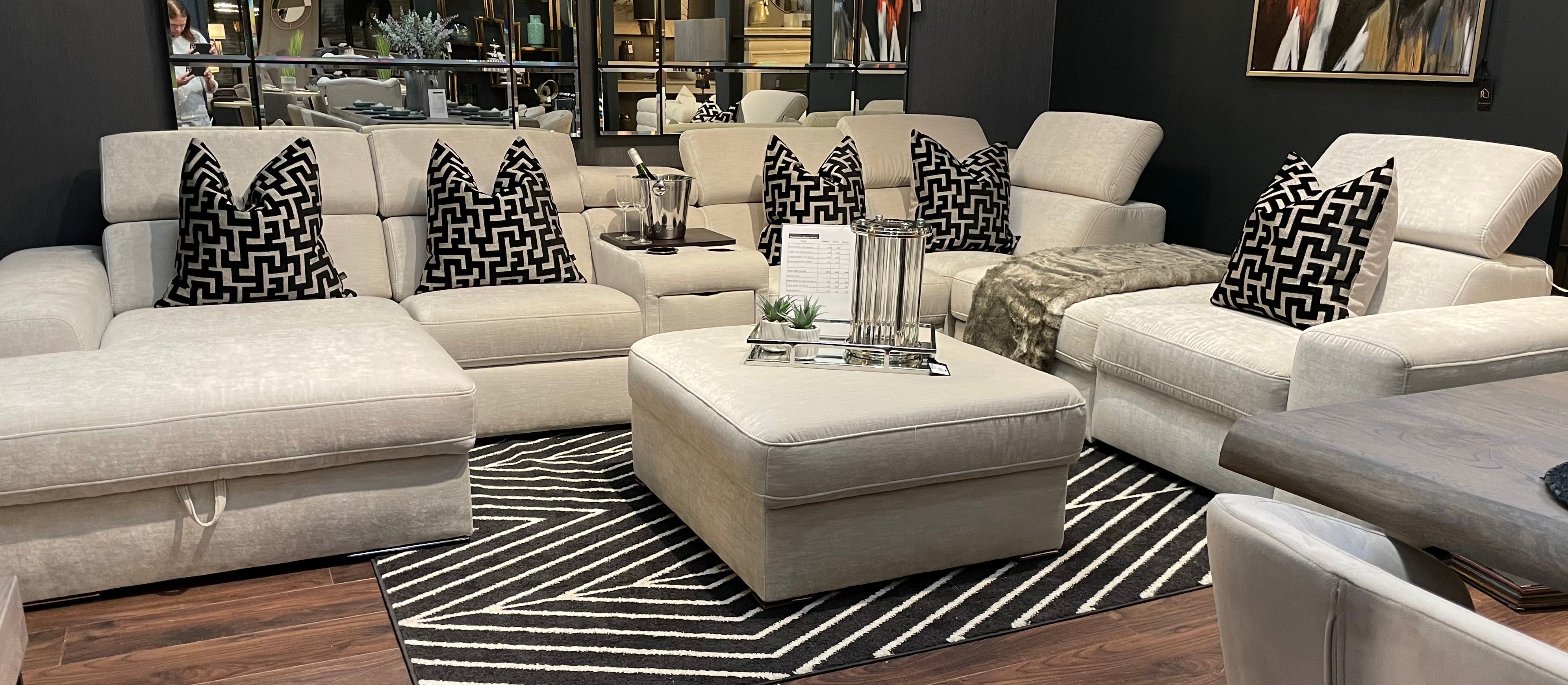 Palermo Italian style modular sofas stock items reduced to order custom-Sofas-Renaissance Design Studio