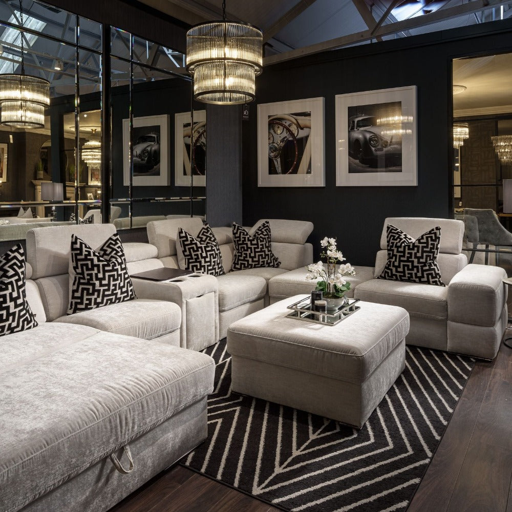 Palermo Italian style modular sofas stock items reduced to order custom-Sofas-Renaissance Design Studio