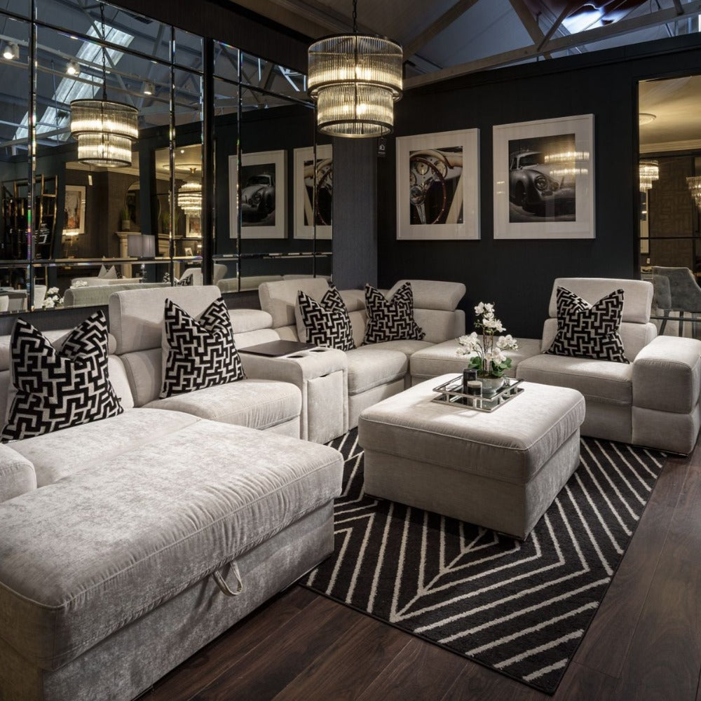 Palermo Italian style modular sofas stock items reduced to order custom-Sofas-Renaissance Design Studio