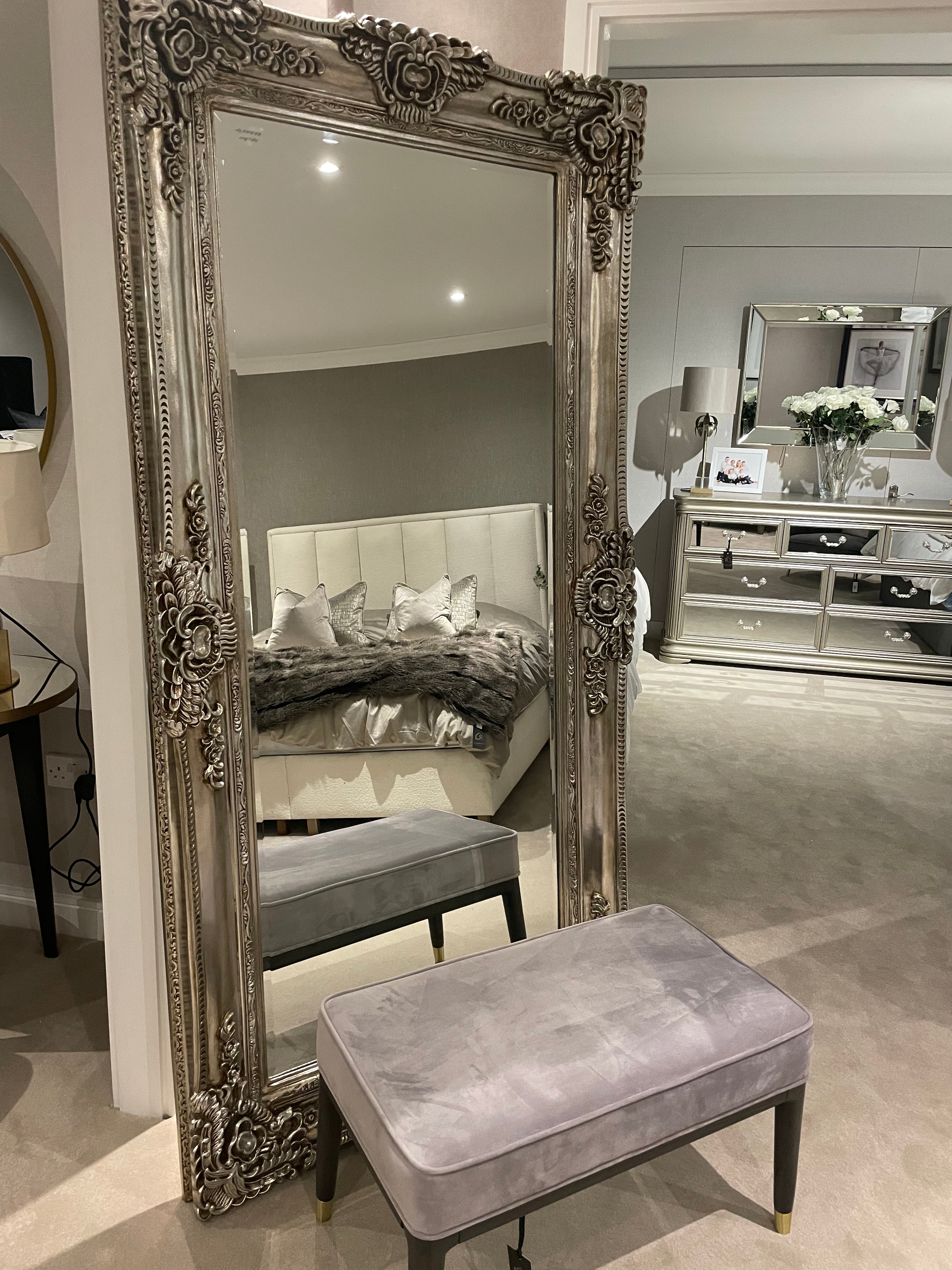 Paris French Mirror Oversized Champagne Gold Gilt 200 x 100cm-Renaissance Design Studio