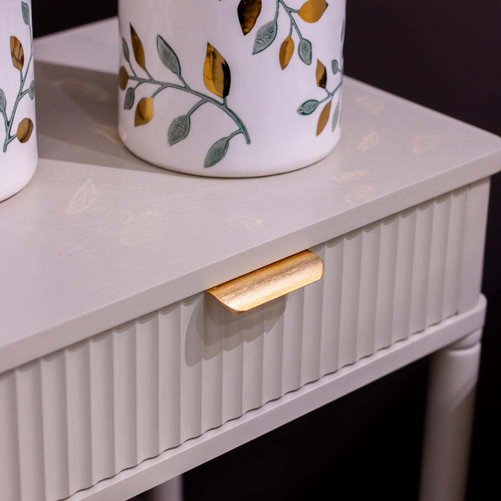 Parker 1 Drawer End -bedside table NETT limited stock-Renaissance Design Studio