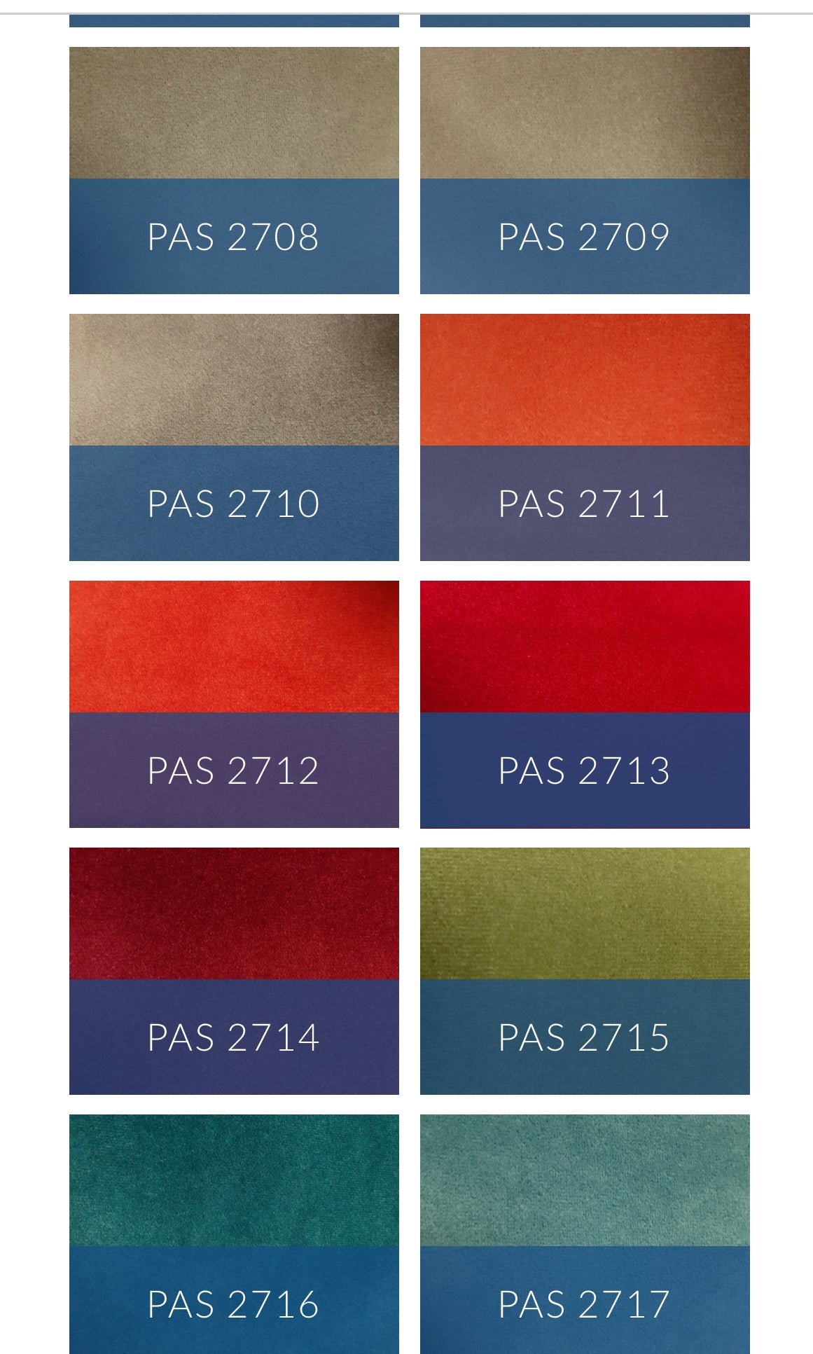 Passione velvet fabric €46.95 per m-Renaissance Design Studio