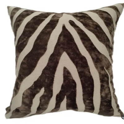 Paul Moneypenny Zebedeedodah Choc Cushion