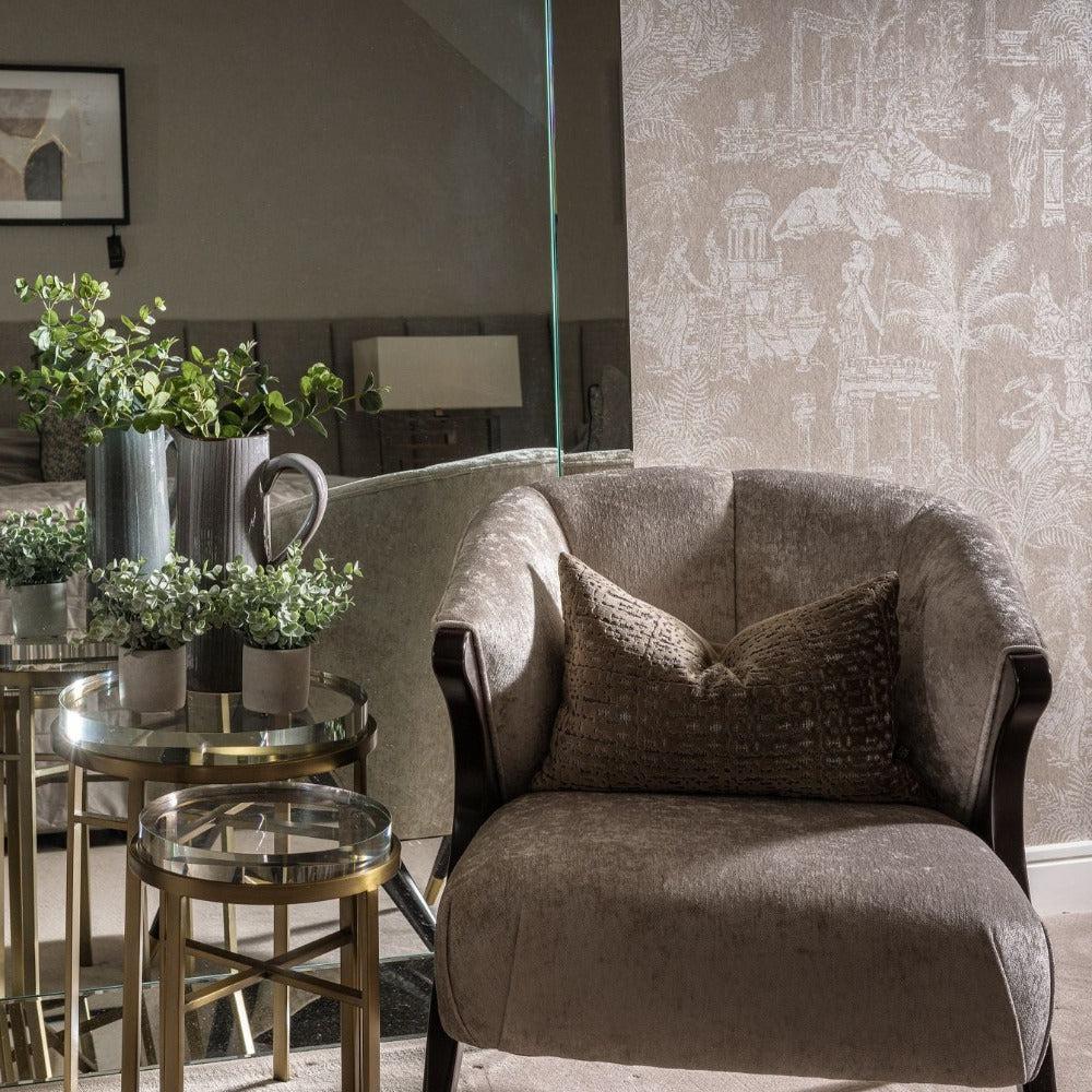 Pavone Occasional Armchair by Eichholtz
