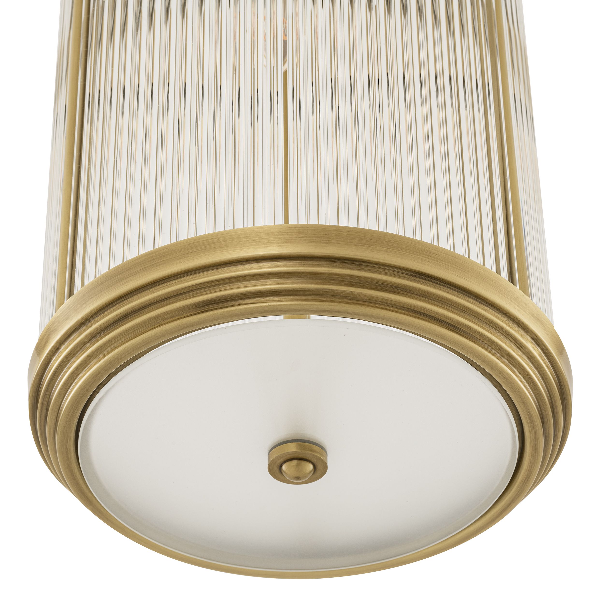 Pendant Rosseau L'antique pendant brass finish by Eichholtz.-Renaissance Design Studio