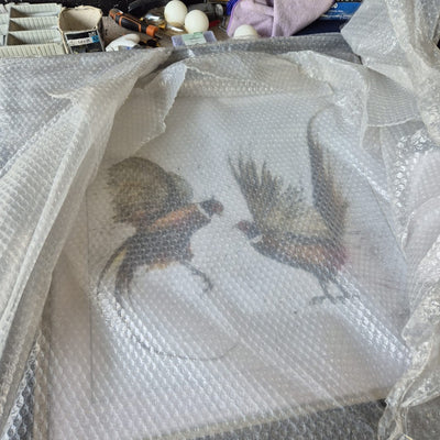 Pheasants  with Vegas frame picture clearance