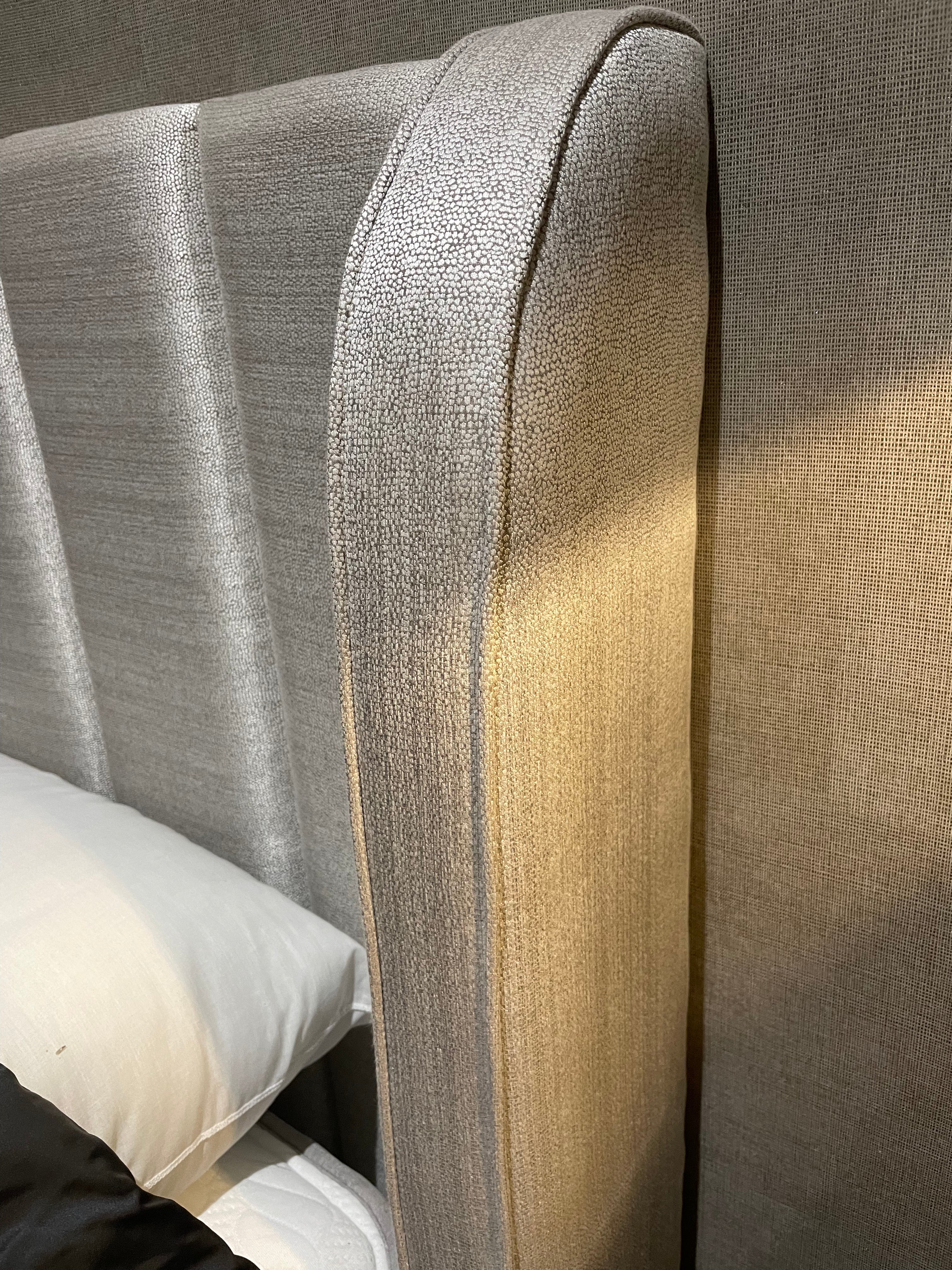 Prada bed in superking in Designer fabric Endless Shell Save 20% today-bed-Renaissance Design Studio