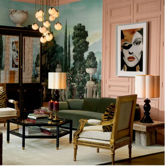 Print Philippe Vogelenzang - Lola Douce by Eichholtz-Renaissance Design Studio