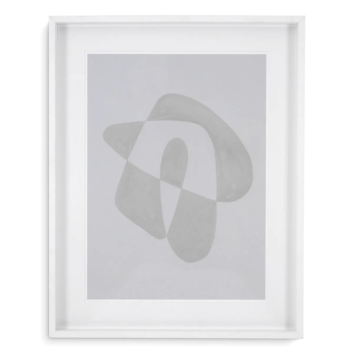 Print Soft Shape Set of 4 - Wall Art by Eichholtz Ex Showroom-Renaissance Design Studio