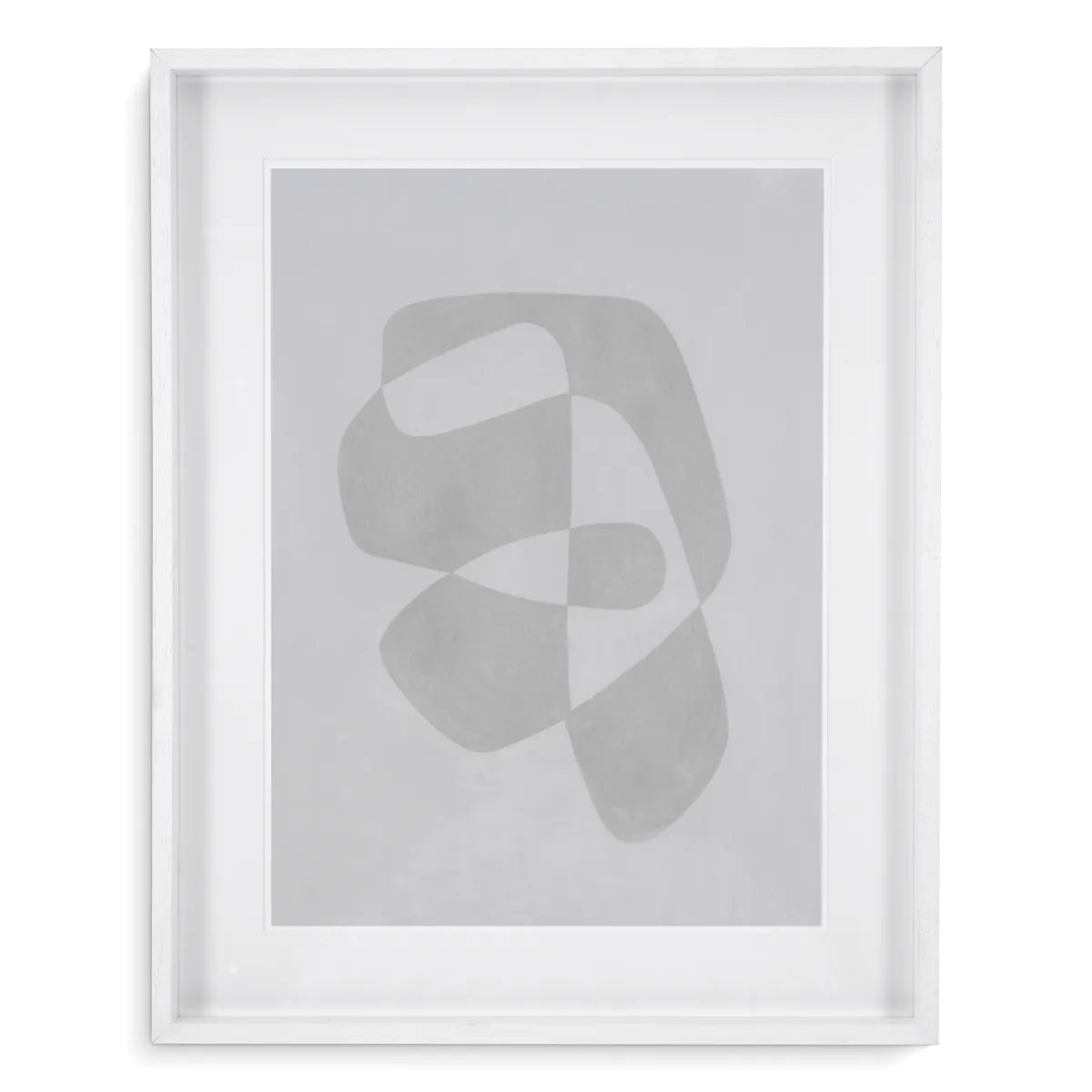 Print Soft Shape Set of 4 - Wall Art by Eichholtz Ex Showroom-Renaissance Design Studio