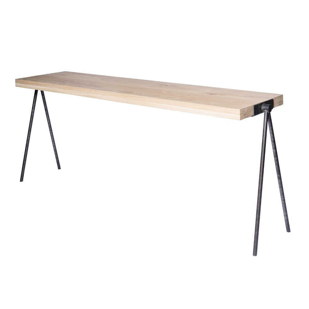 Provence Fly solid wood contemporary console table in colour of choice