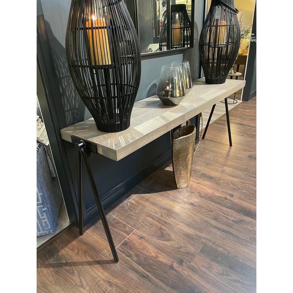 Provence Fly solid wood contemporary console table in colour of choice-Renaissance Design Studio