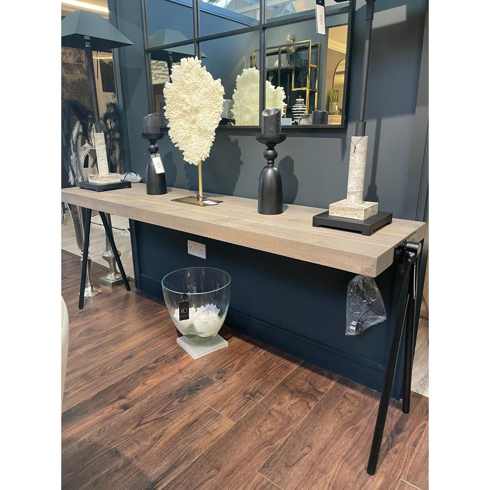 Provence Fly solid wood contemporary console table in colour of choice-Renaissance Design Studio
